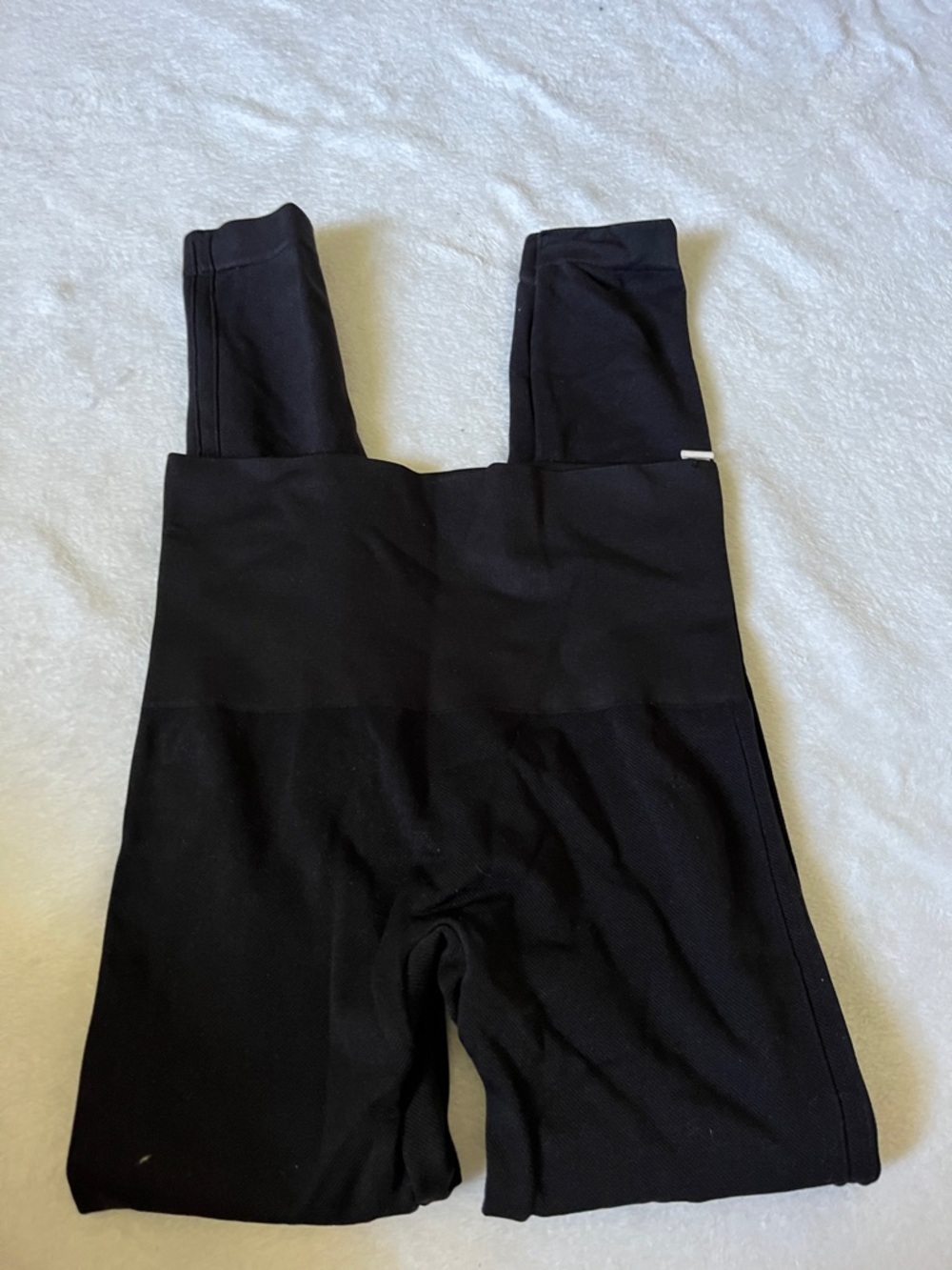 SPANX Black High-Waist Leggings